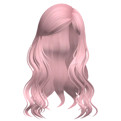 Cute Igari Side Part Wavy Clipped Doll Hair Pink