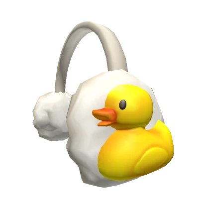 Duckie Earmuffs - white