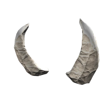 White Demon Horns