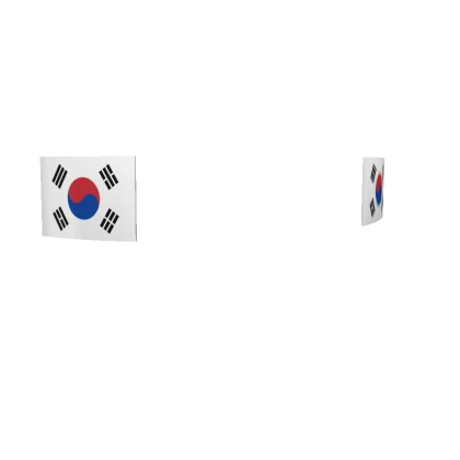 South Korea face stickers