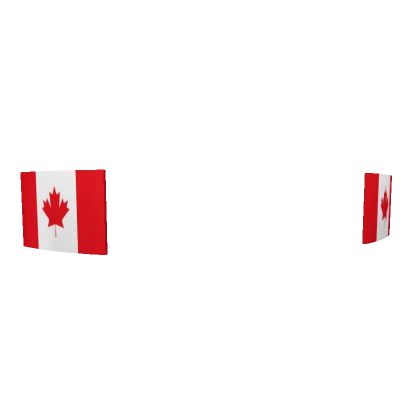 Canada face stickers