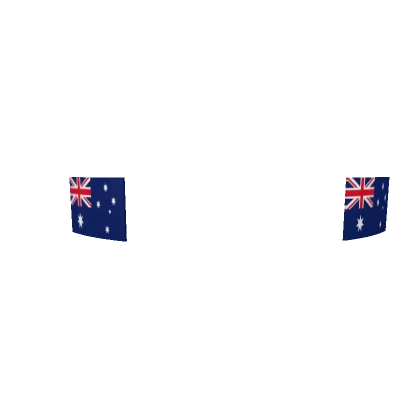 Australia face stickers