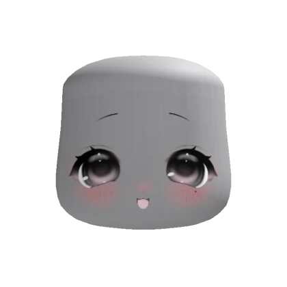 kawaii moe soft anime chibi head (recolorable)