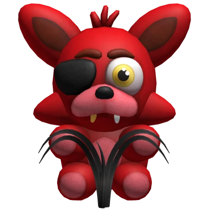 Fnaf Fnaf Foxy Plushie On Hair
