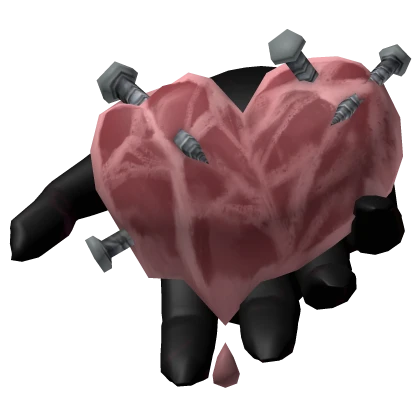Heart shape meat & screw (front acc)