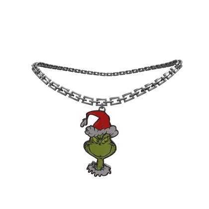 Grinch Christmas Besties Half Necklace (3.0)