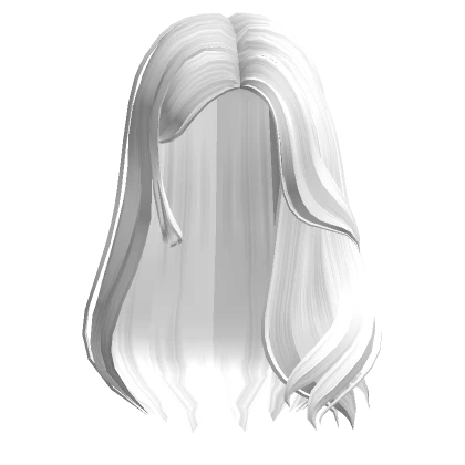 Shy Girl White Hair