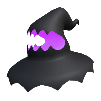 Purple Possessed Witch Hat