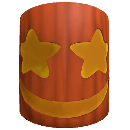 Pumpkin Star Eyes Helmet