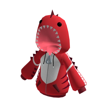 🌙 Dinosaur Jacket Red