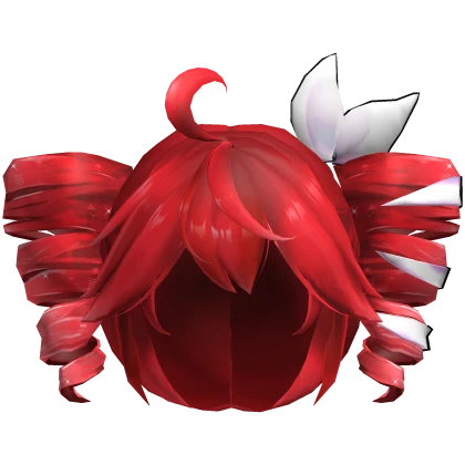 Teto Drills Twintails Hair Anime - Red SynthV