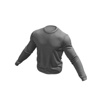 Long Sleeve Gym T-Shirt (Grey)