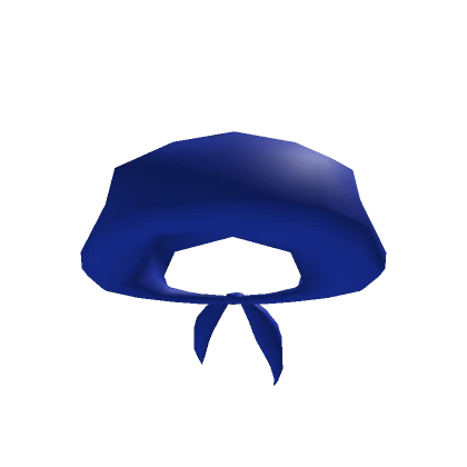 Head bandana [Plain Blue]