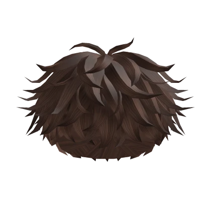 Grunge Boy Messy Detailed Brown Hair