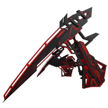 Dual Mechanical Cyber Blades (Red)