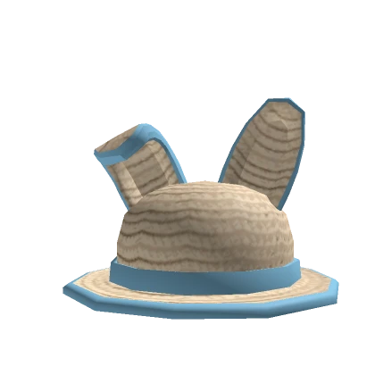 Bunny Straw Hat