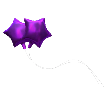 Purple Star Balloons