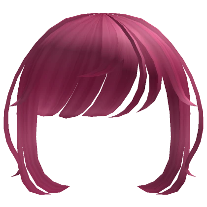 Delightful Bangs in Hot Pink