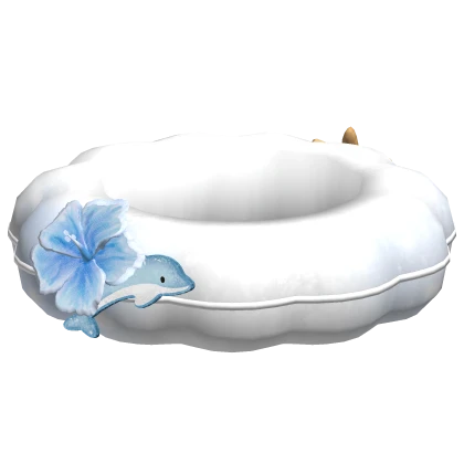 Summer Pink Yellow Hibiscus Floatie