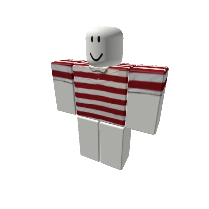 reupload red striped polo