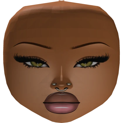 Aysha Baddie Latina Mesh Makeup Gloss lips lashes