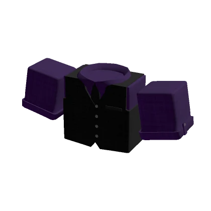 Purple Shirt & Formal Black Vest {1.0}