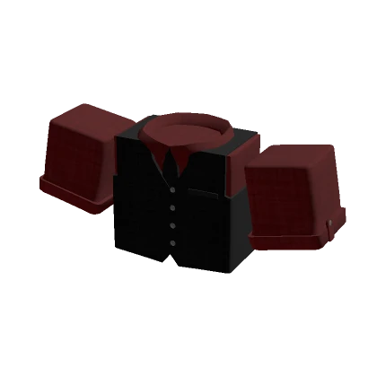 Red Shirt & Formal Black Vest {1.0}