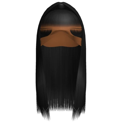 [MxS] Black Half Up Half Down Buss-Down