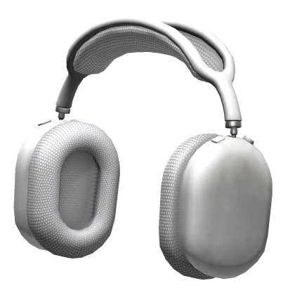 Shiny White Headphones