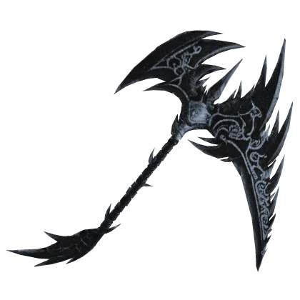 Forged Bluesteel Scythe