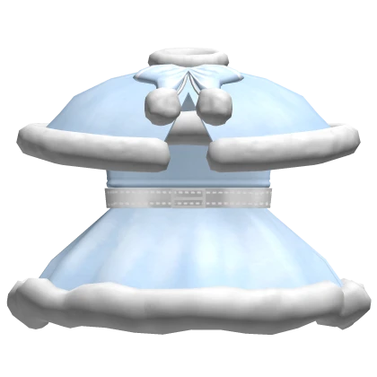 3.0 Blue Winter Christmas Dress