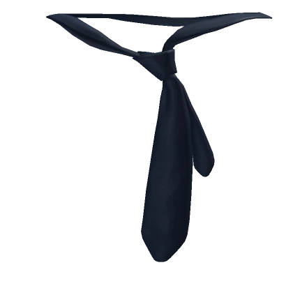 Blue Loose Neck Tie 1.0