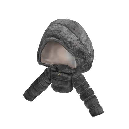 Vintage Designer Fur Mini Jacket | Gray 