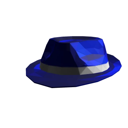 Blue Sparkle Fedora