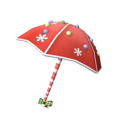 Rainbocorns Christmas Umbrella