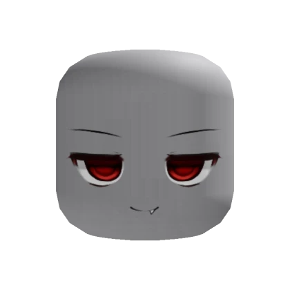 smug cute vampire
