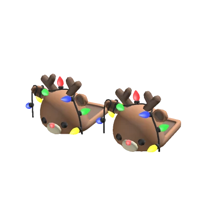 Christmas Reindeer Slippers