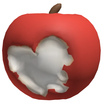 ♡ igari harajuku mori kei apple w/ a heart bite
