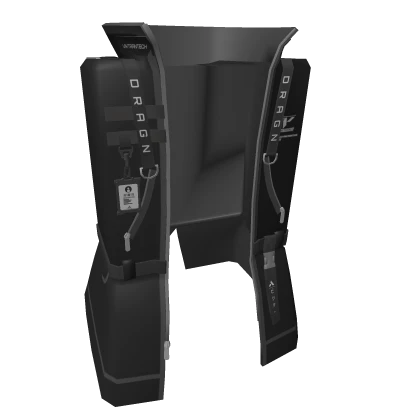 Black Techwear Jacket (R6)