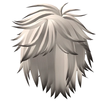 Short Messy Emo Punk Scene Harajuku Hair in Blonde