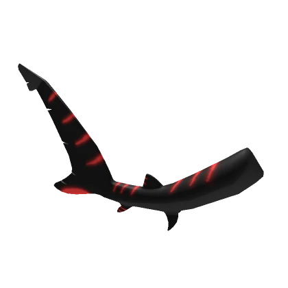 Red Glowing Shark Tail