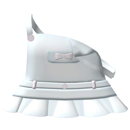 ♡ Blue Cutesy Kawaii Denim Overall Dress w Pink