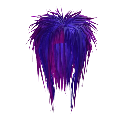 Messy Fried Bangs (Purple/Pink)