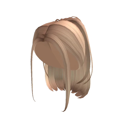 Blonde Y2K Aesthetic Ponytail