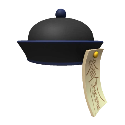 Blue Rotated Vampire Talisman Hat