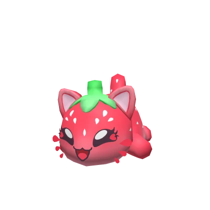 Strawberry Cat Shoulder Pet