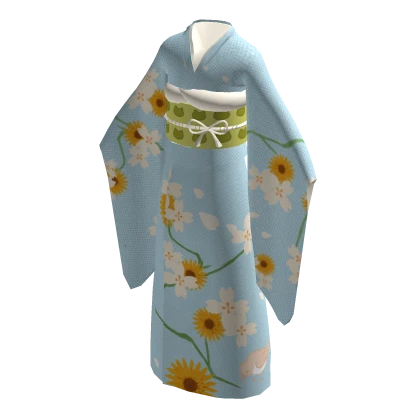 Saionji Kimono - Light Blue