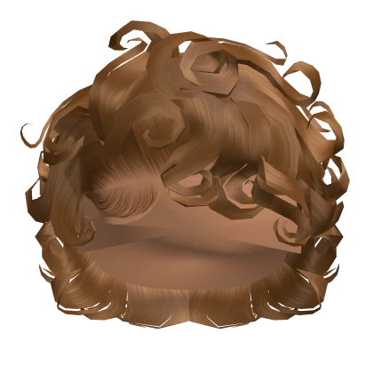 ☆ | Ginger Curly Bixie Cut