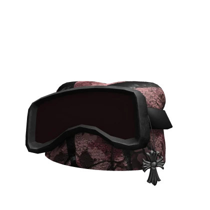 Raised Goggles Ski Beanie Designer Y2K Lifted