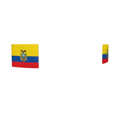 Ecuador face stickers